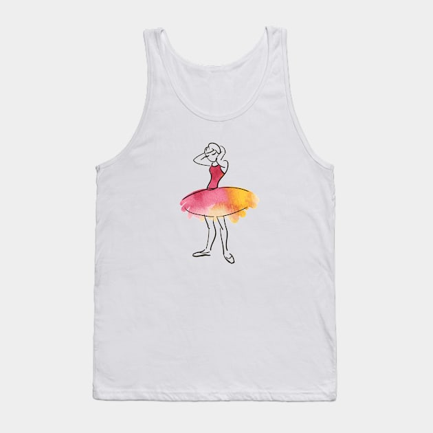 Ballerina Tank Top by Olga Berlet